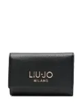 LIU JO logo-plaque wallet - Black
