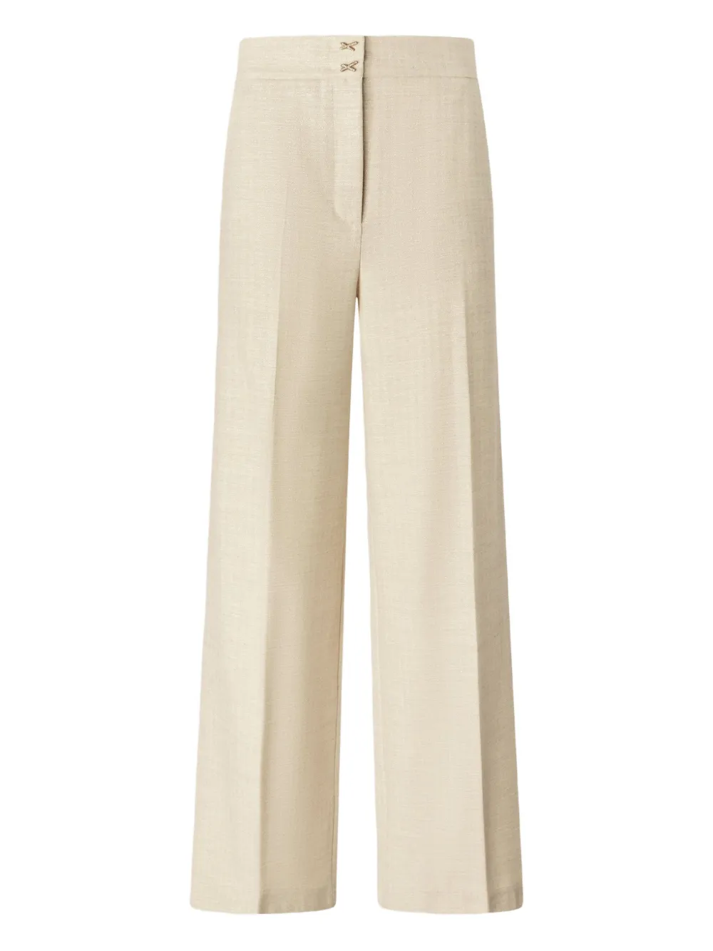 Genny Broek met wijde pijpen Beige