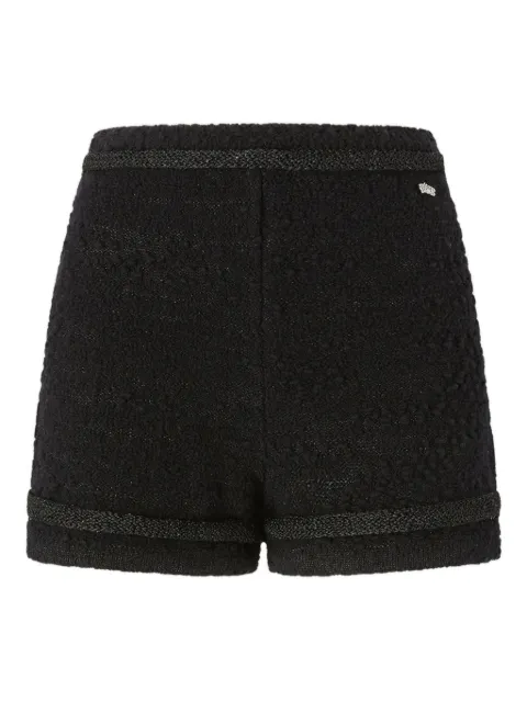 Genny sequin-embellished tweed shorts