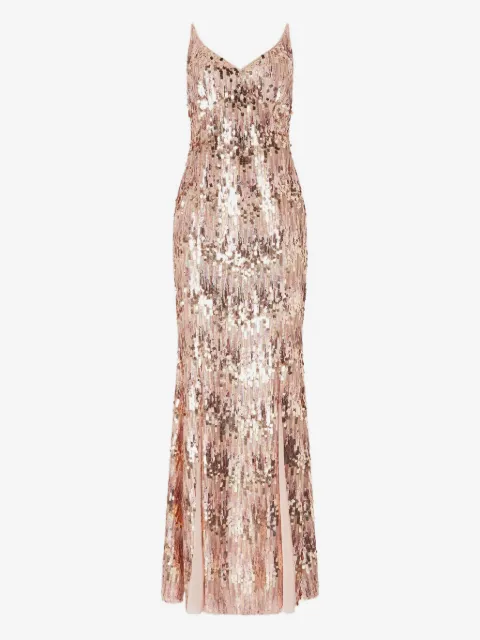 Genny vestido de coctel bordado con lentejuelas