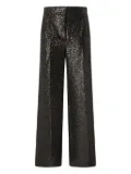 Genny sequinned trousers - Black