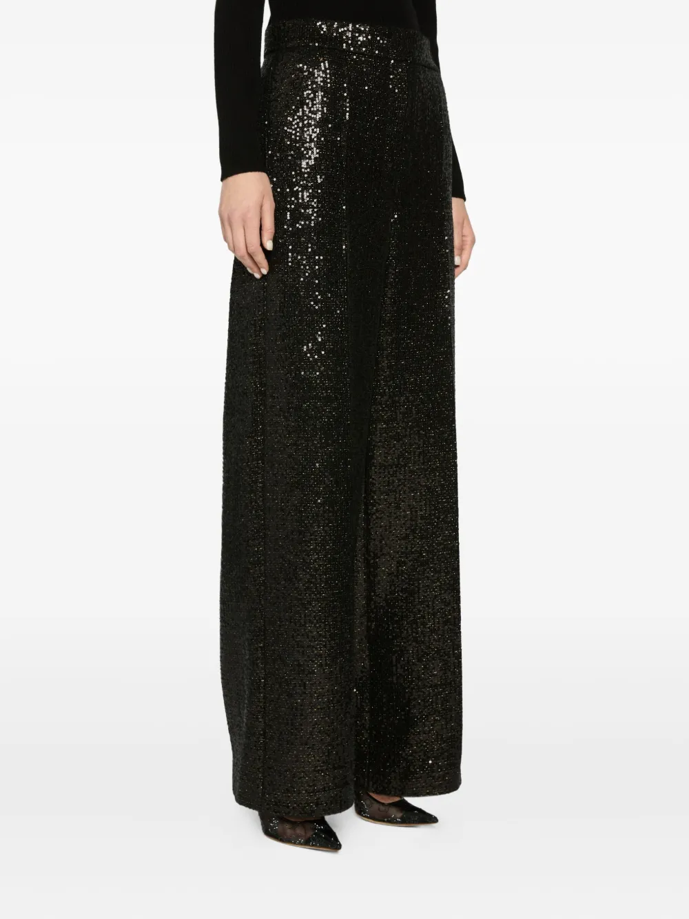 Genny Trousers Black Zwart