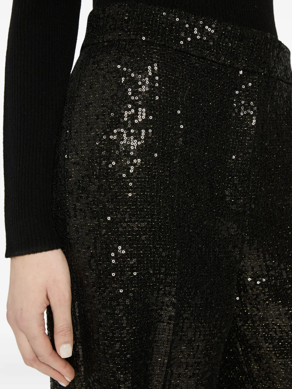 Genny Trousers Black Zwart