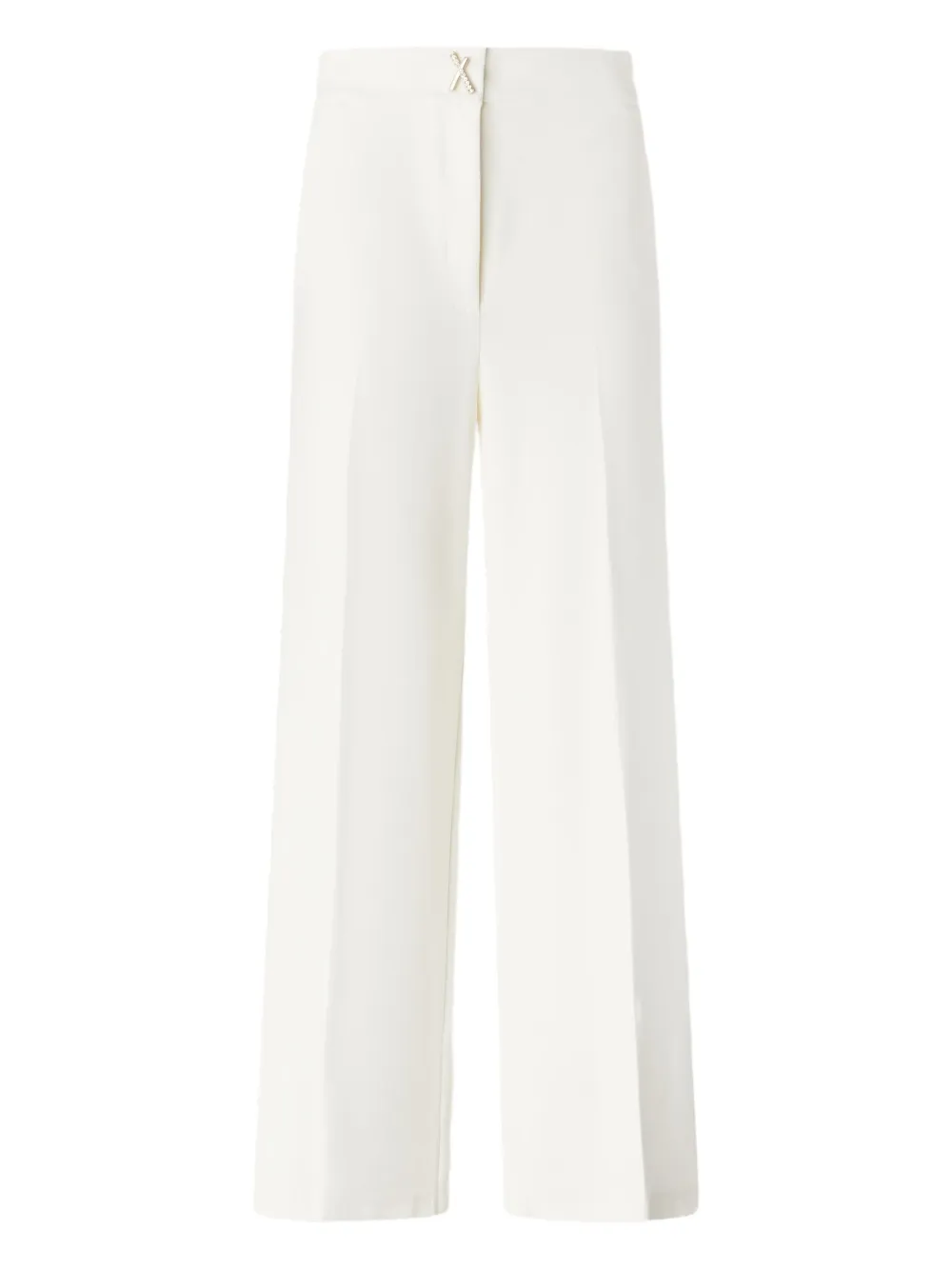 Genny Broek met gekruist detail Wit