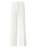 Genny cross-detail trousers - White