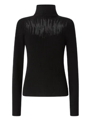 Ferragamo V-back silk-blend Top | Black | FARFETCH ZA
