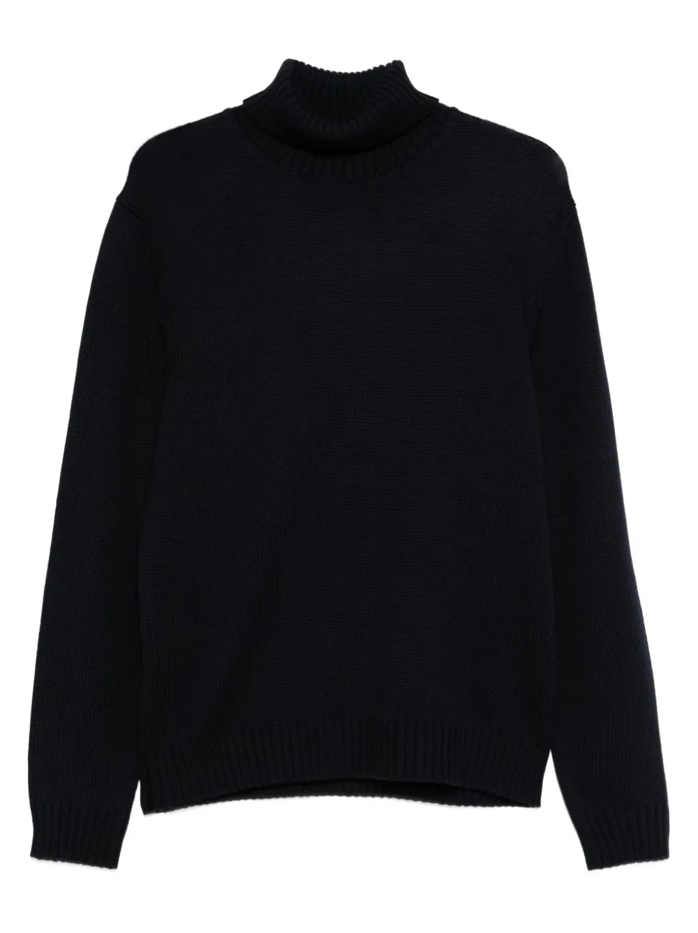 Zanone Wollen coltrui Blauw