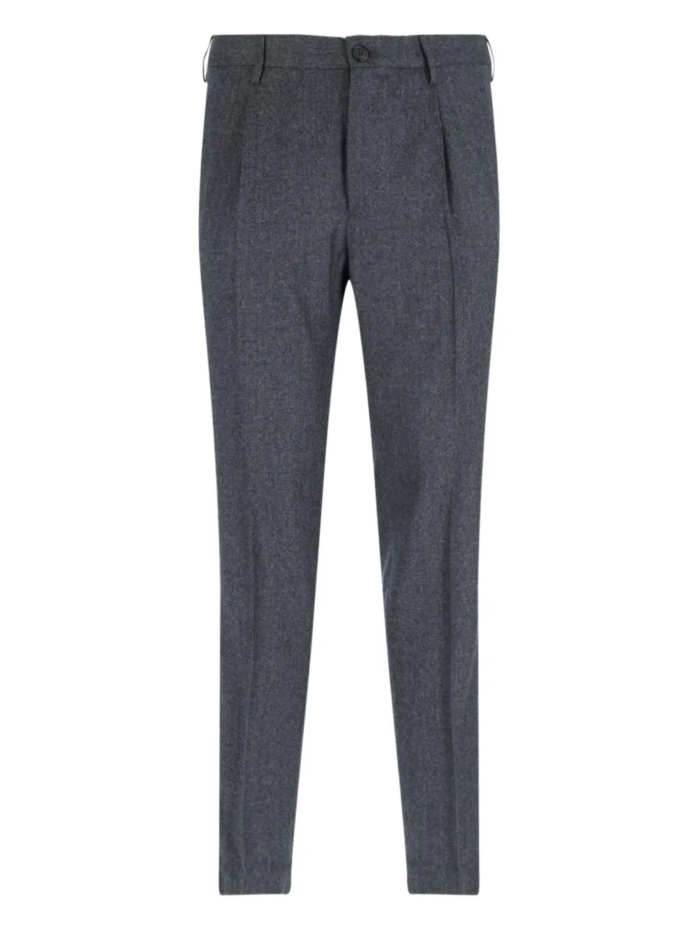 Incotex pleated virgin-wool trousers - グレー Incotex pleated virgin-wool trousers - グレー
