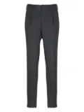 Incotex pleated virgin-wool trousers - Grey