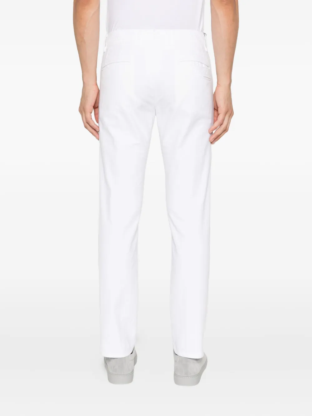 Incotex Straight broek Wit