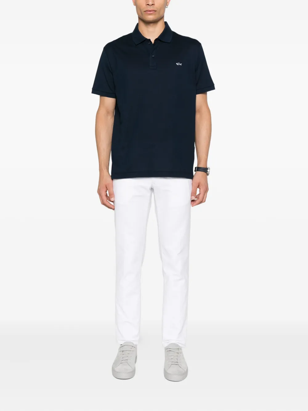 Incotex Straight broek Wit