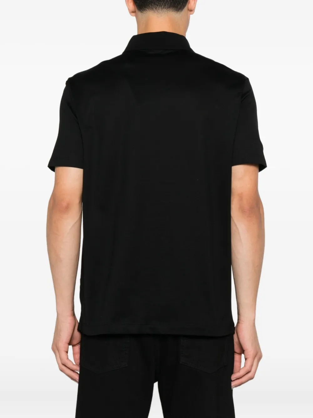 Paul & Shark Poloshirt met logo Zwart