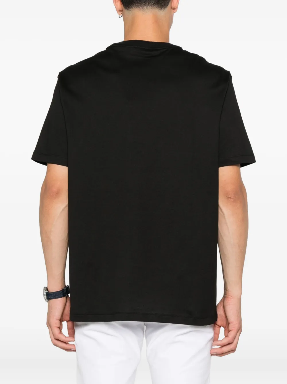 Paul & Shark T-shirt met logodetail Zwart