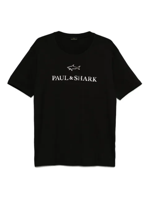 Paul & Shark logo-detailed cotton T-shirt