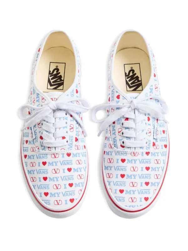 Valentino Garavani x Vans Love スニーカー | ホワイト | FARFETCH JP