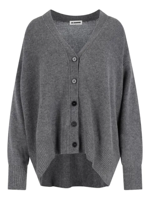 Jil Sander cárdigan con botones y cuello en V