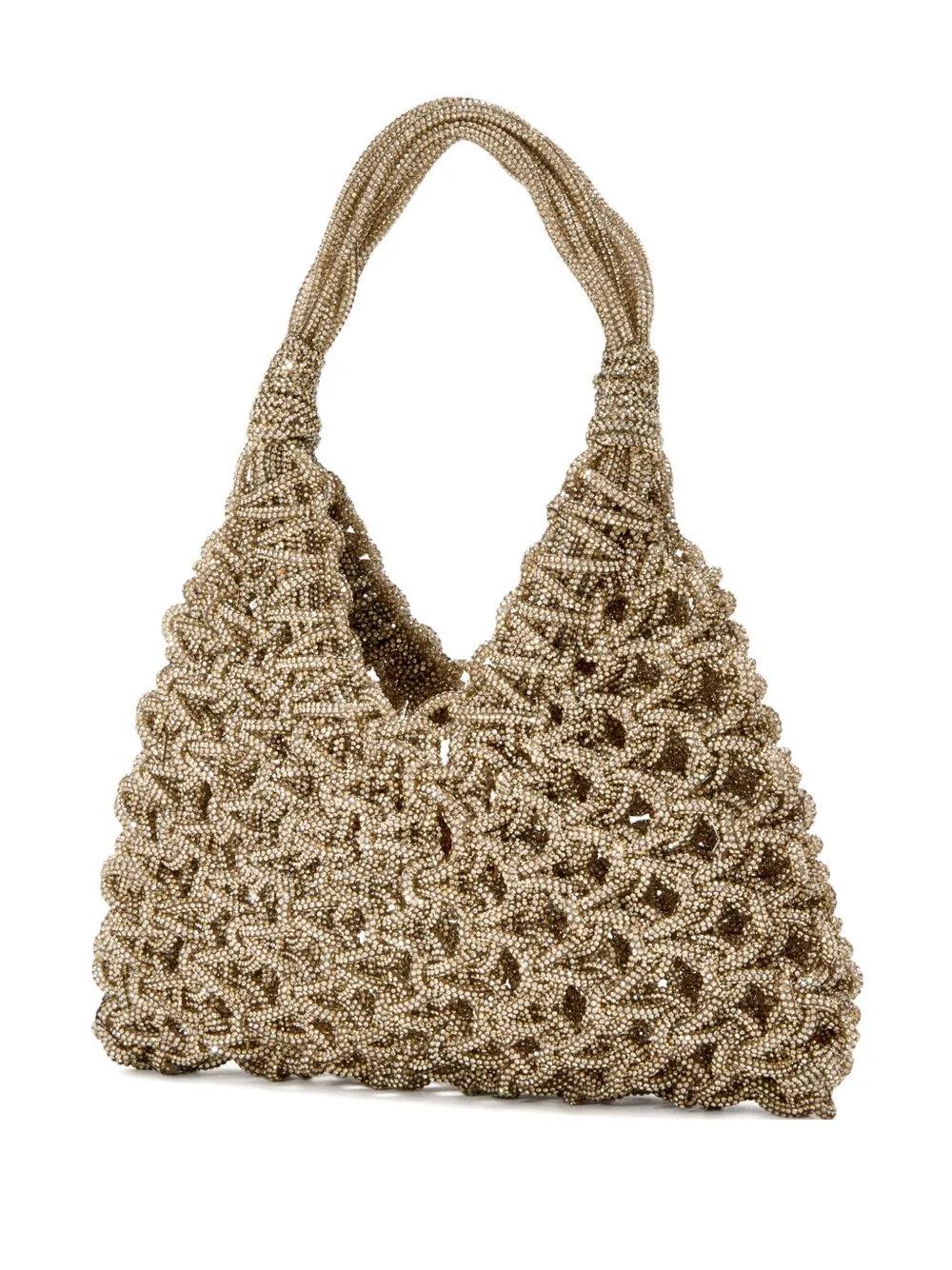 Hibourama Vannifique knotted tote bag - ゴールドトーン Hibourama Vannifique knotted tote bag - ゴールドトーン