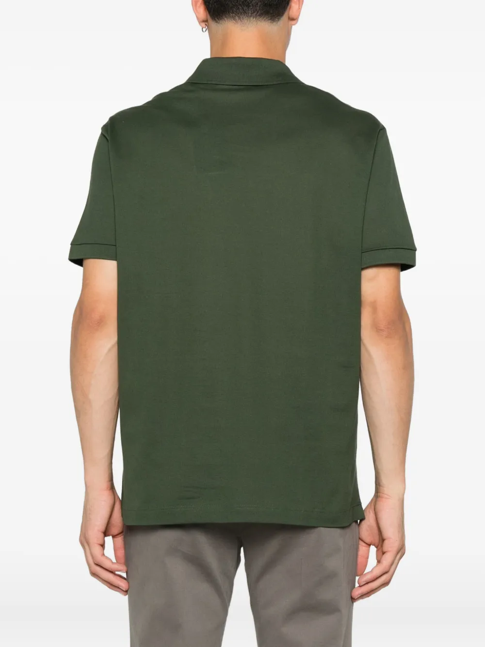 Paul & Shark Poloshirt met geborduurd logo Groen