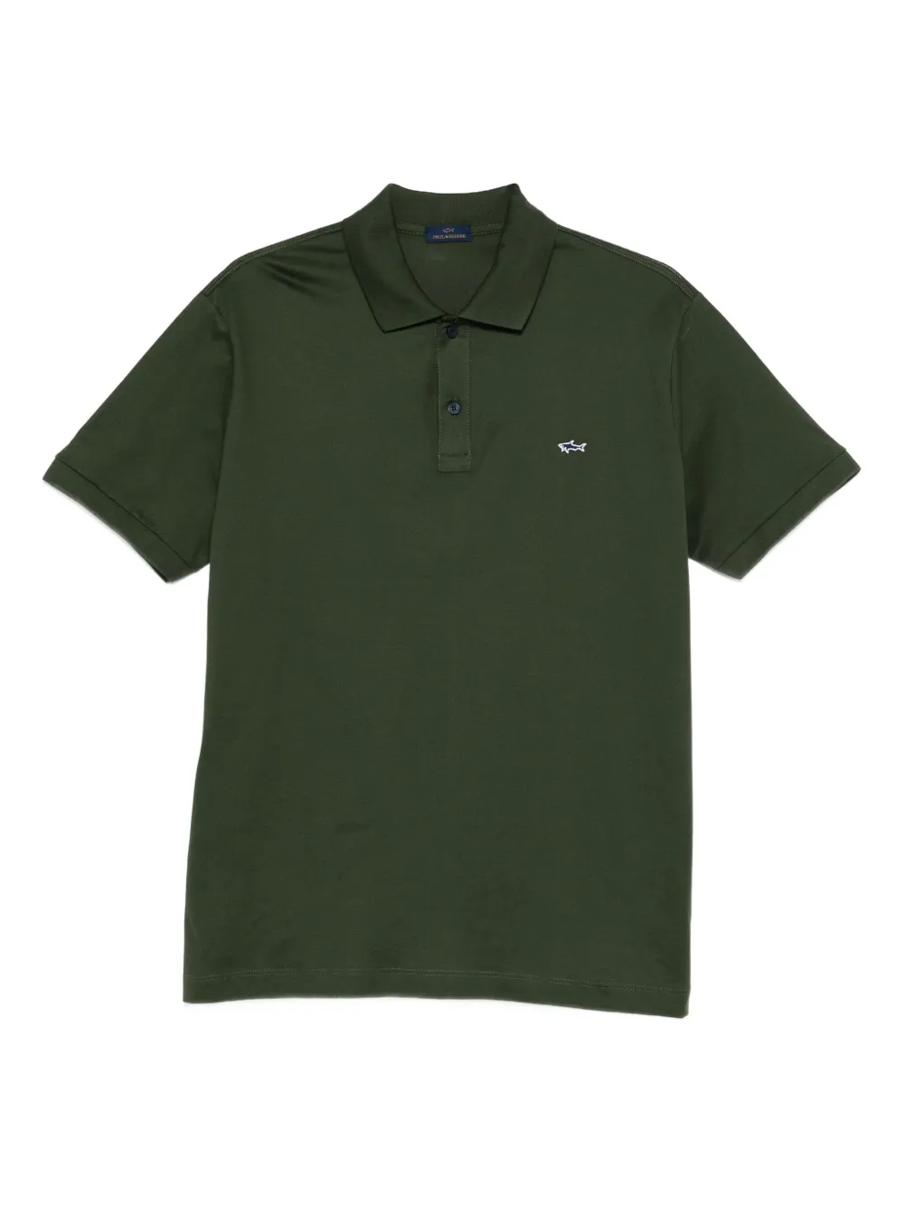 Paul & Shark Poloshirt met geborduurd logo Groen