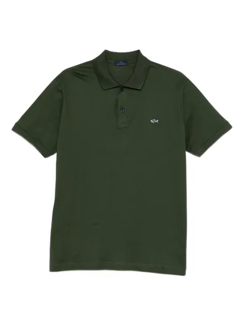 Paul & Shark logo-embroidered polo shirt