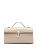 Savette Symmetry top-handle clutch - Brown