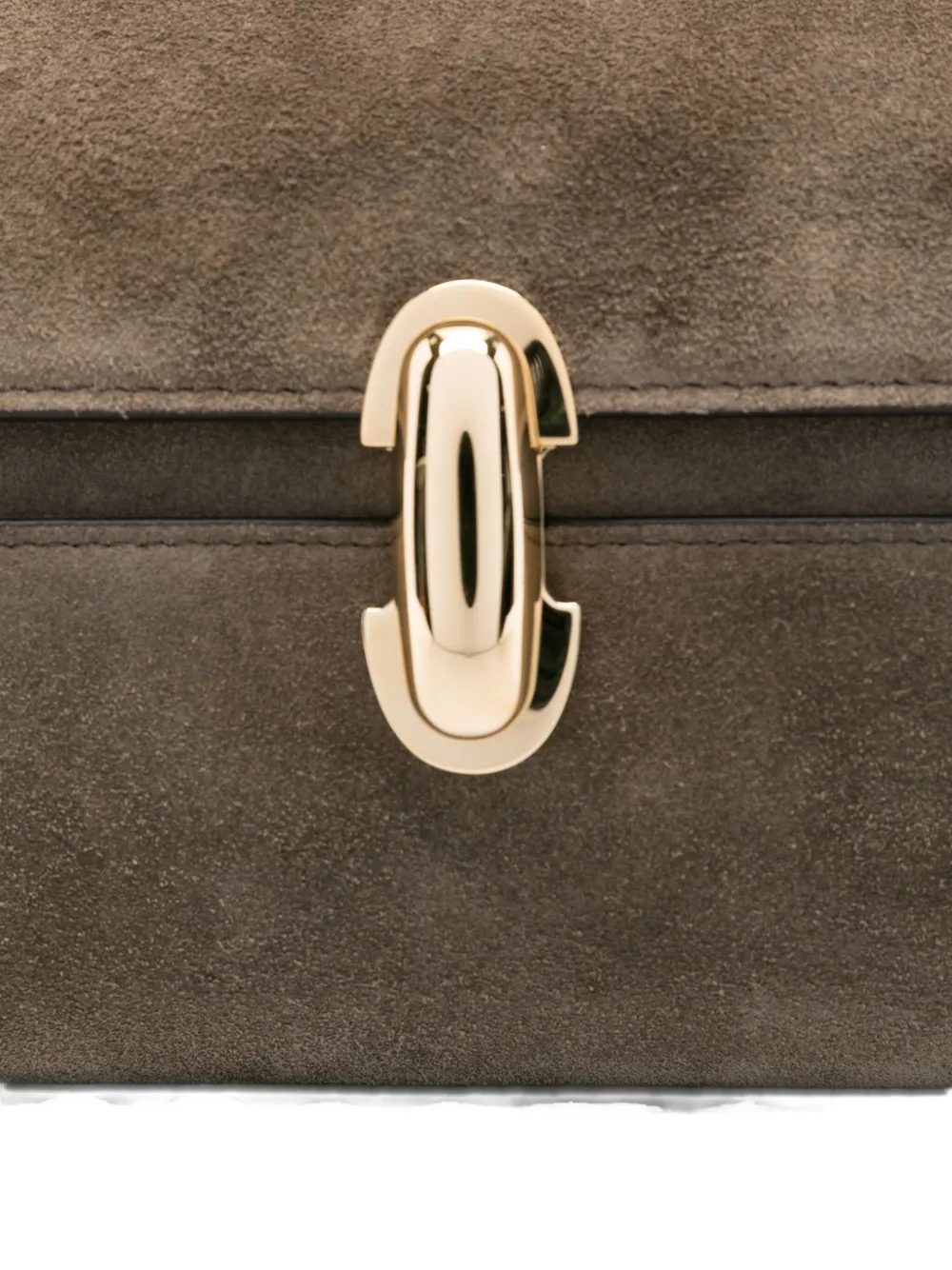 Savette Symmetry Top-handle Clutch Bag In Green