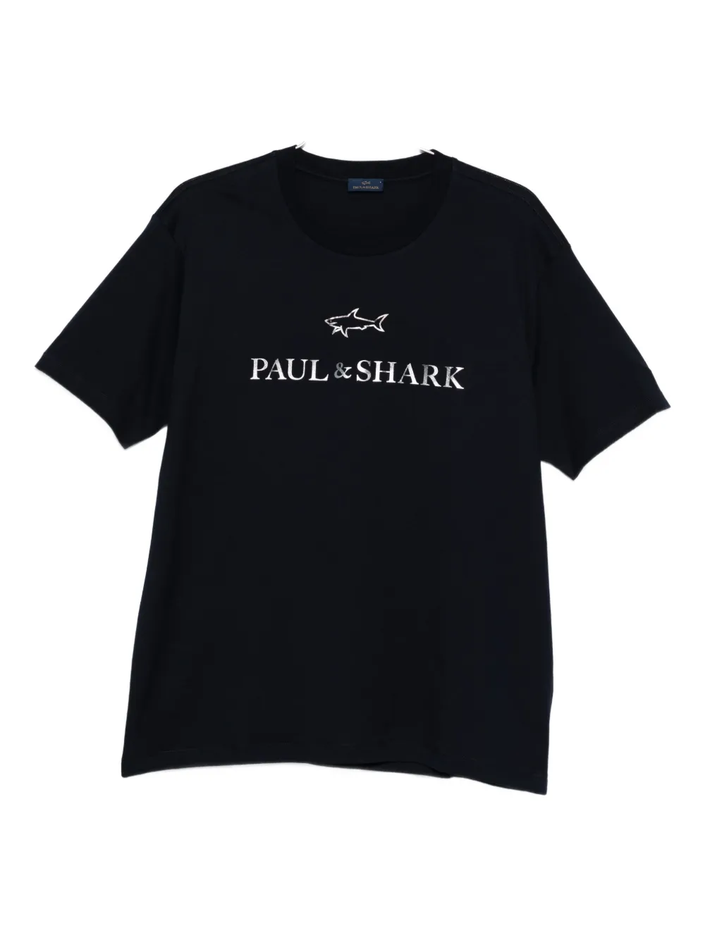 Paul & Shark Logo-print T-shirt In Black