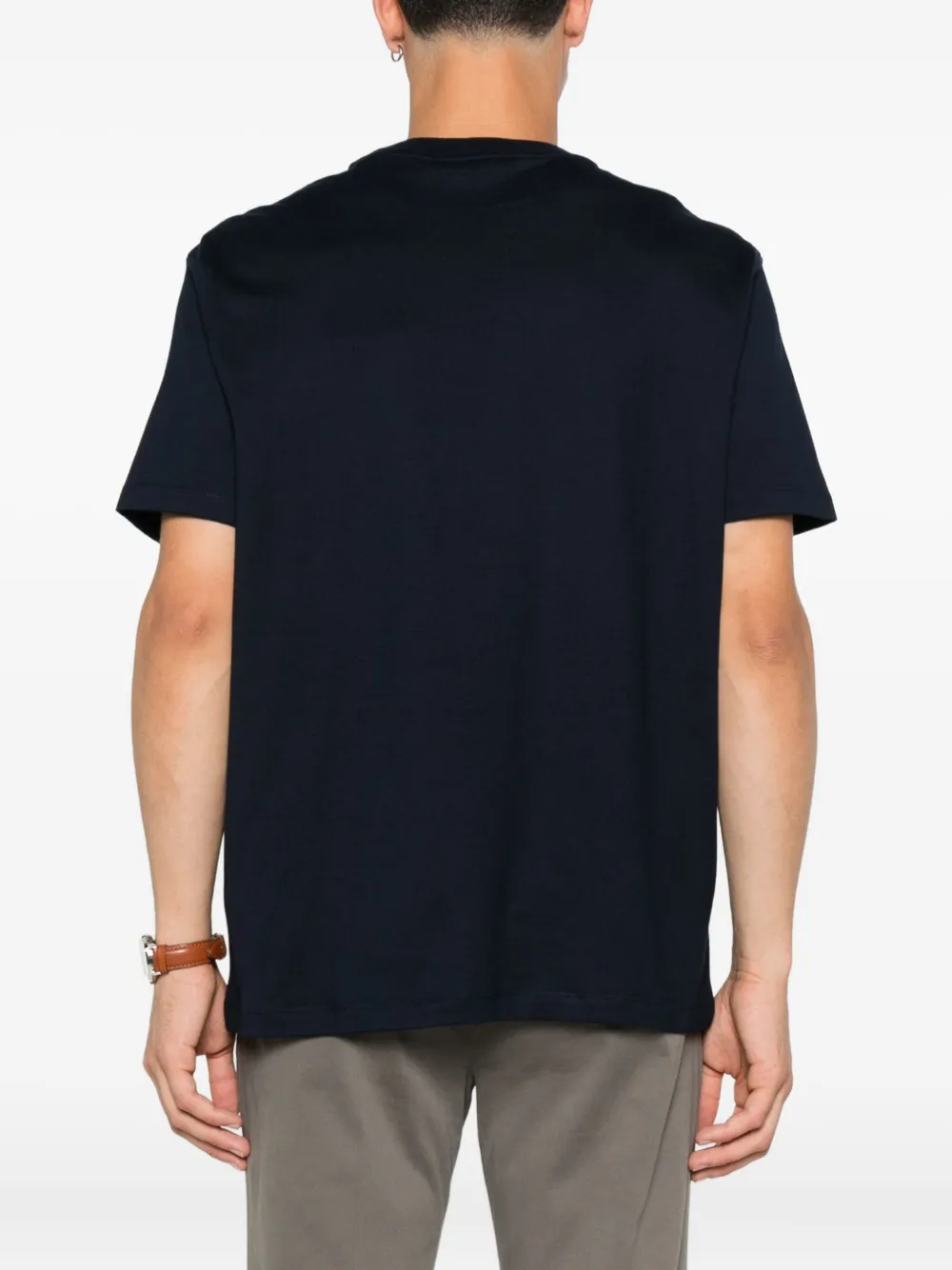 Paul & Shark T-shirt met logoprint Blauw