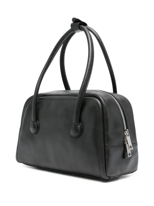 トートバッグ Marge Sherwood embossed-logo top-handle tote bag Marge Sherwood embossed-logo top-handle Tote Bag | Black