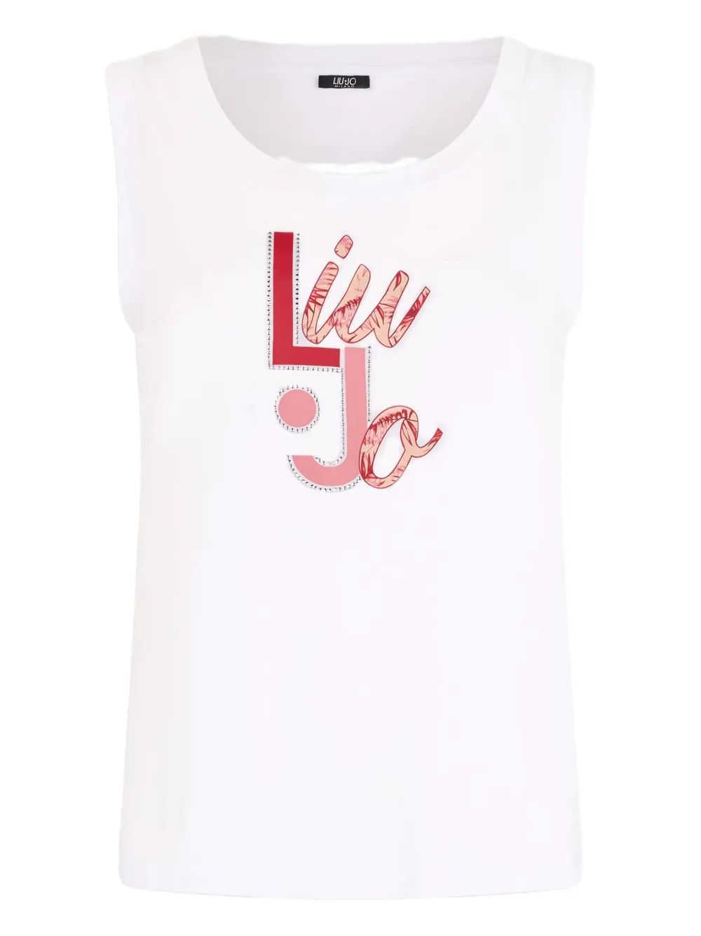 Liu •jo Logo T-shirt In White