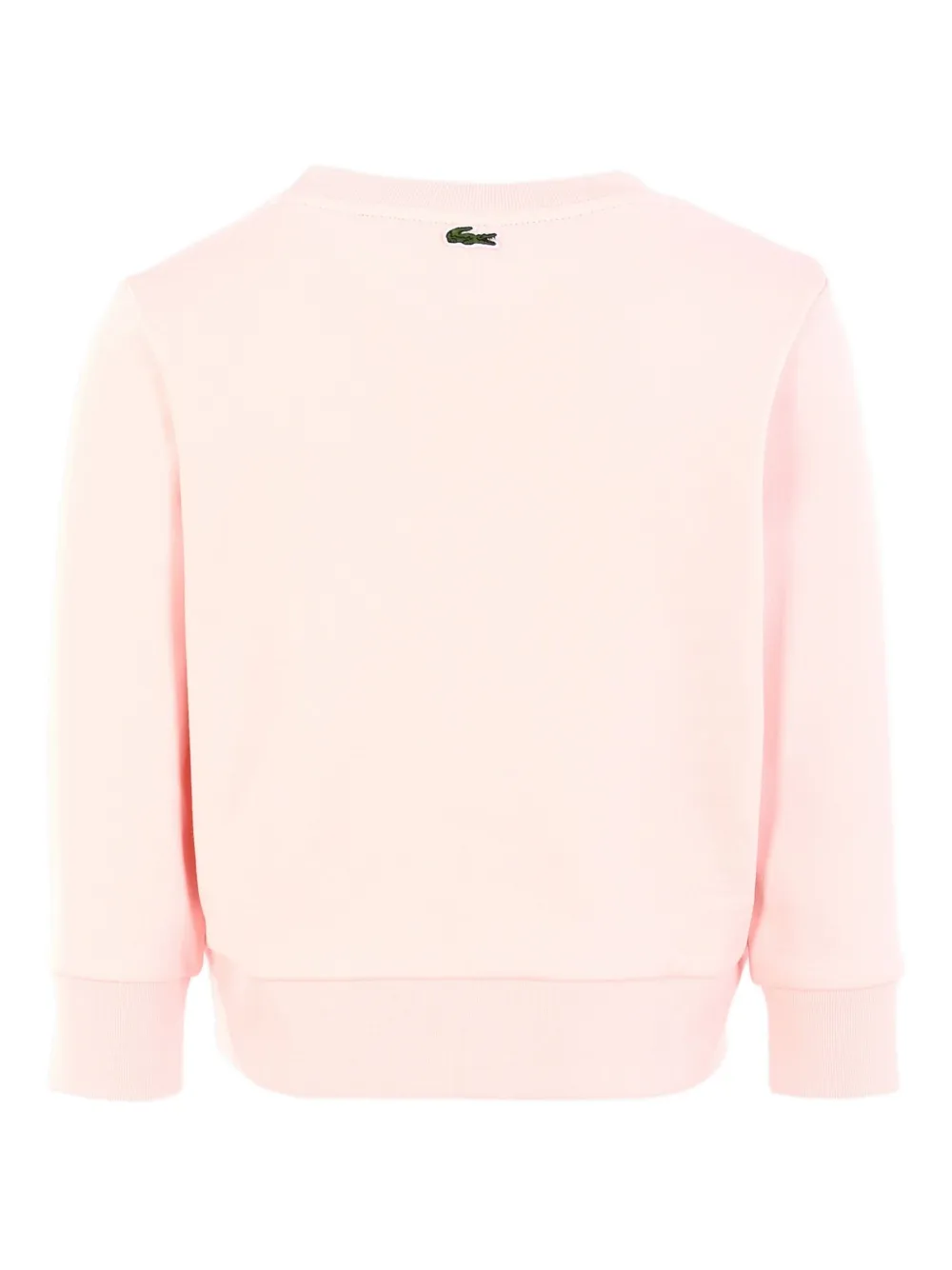 Lacoste Kids Sweater met logo Roze