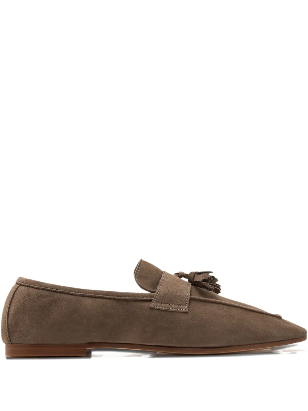 Sophique Milano tassel-embellished loafers Brown
