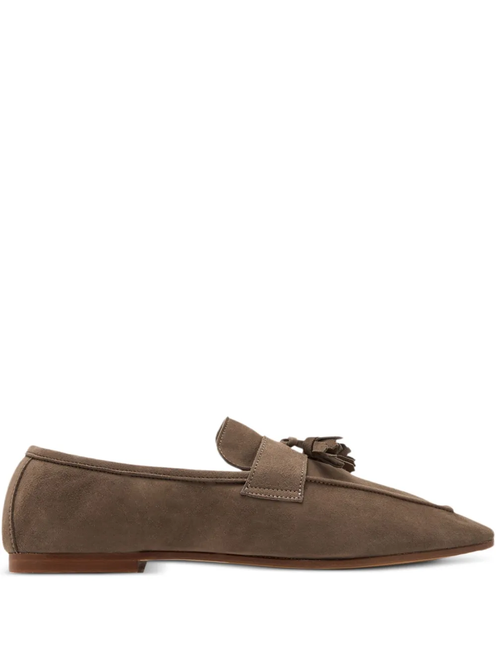 Sophique Milano tassel-embellished loafers Brown