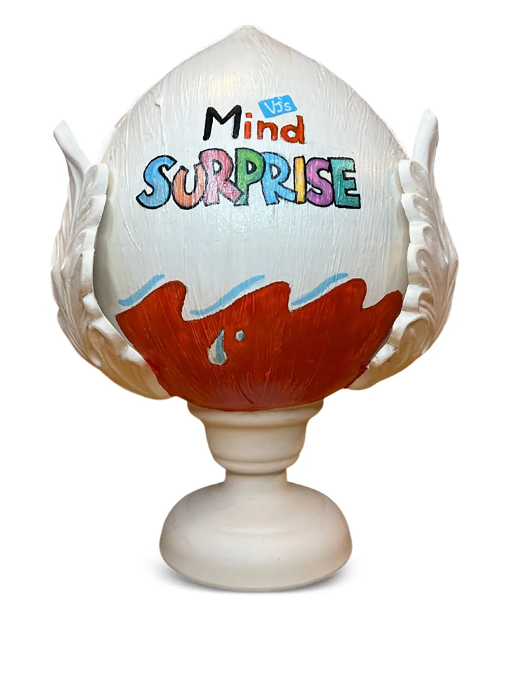 Vj’s Mind SURPRISE XL ornament (23cm) | White | Image 1