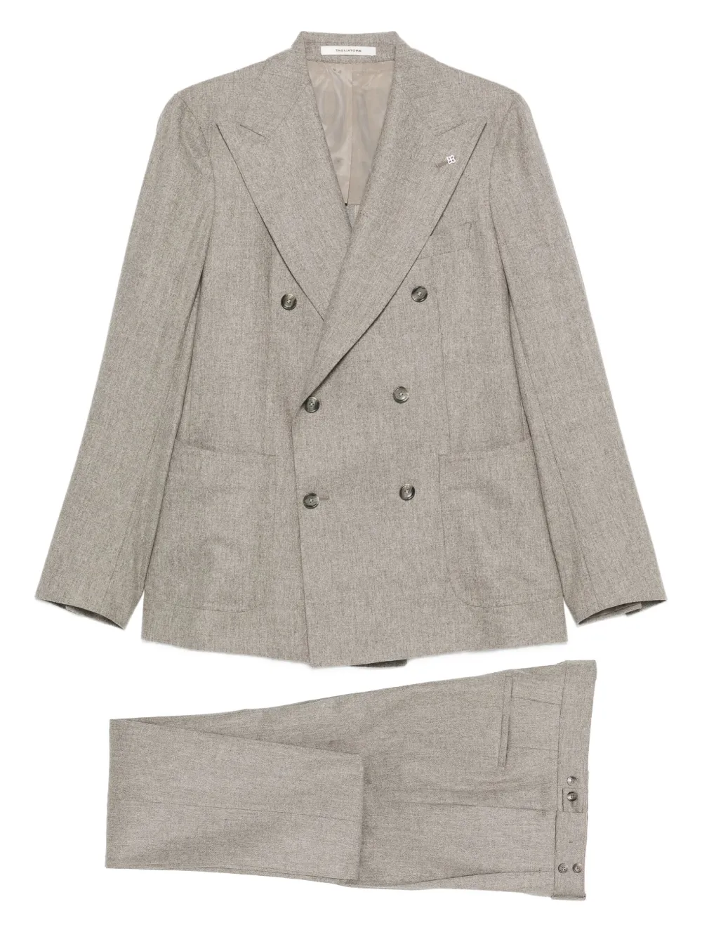 Tagliatore double-breasted suit | Grey | Image 1