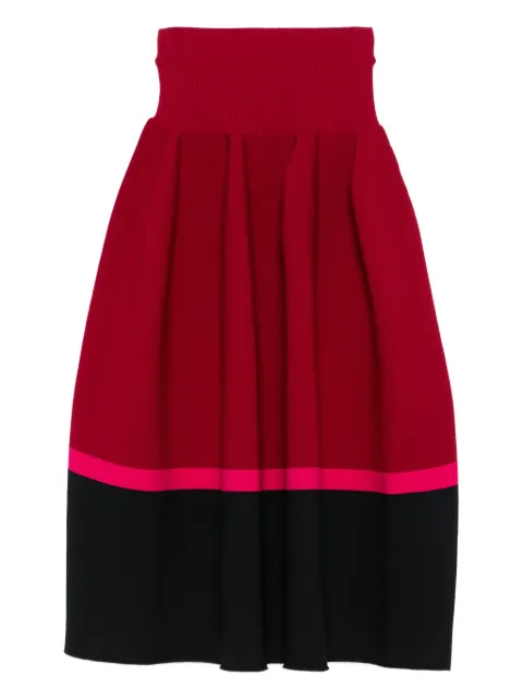 CFCL Pottery pleated midi skirt