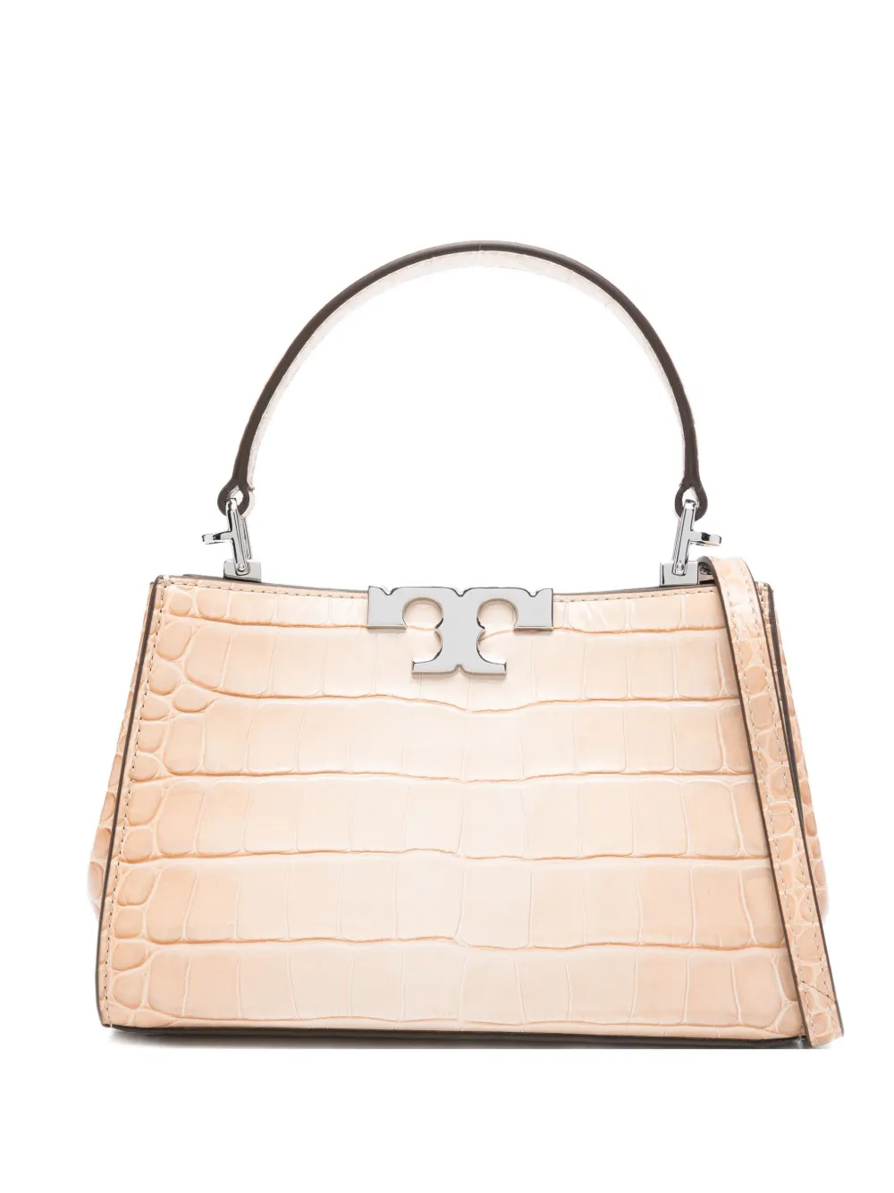 Tory Burch Eleanor kleine handtas met reliëf Beige