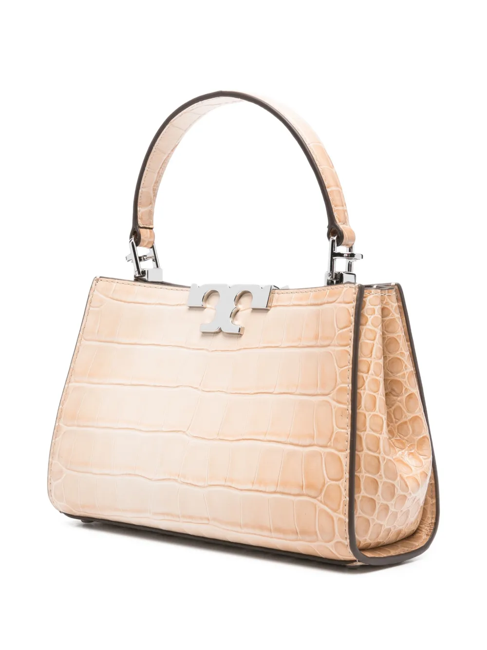 Tory Burch Eleanor kleine handtas met reliëf Beige
