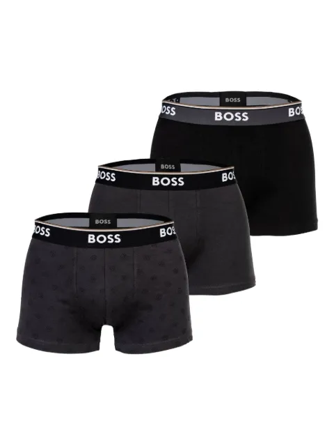 BOSS logo-waistband boxers (pack of three)