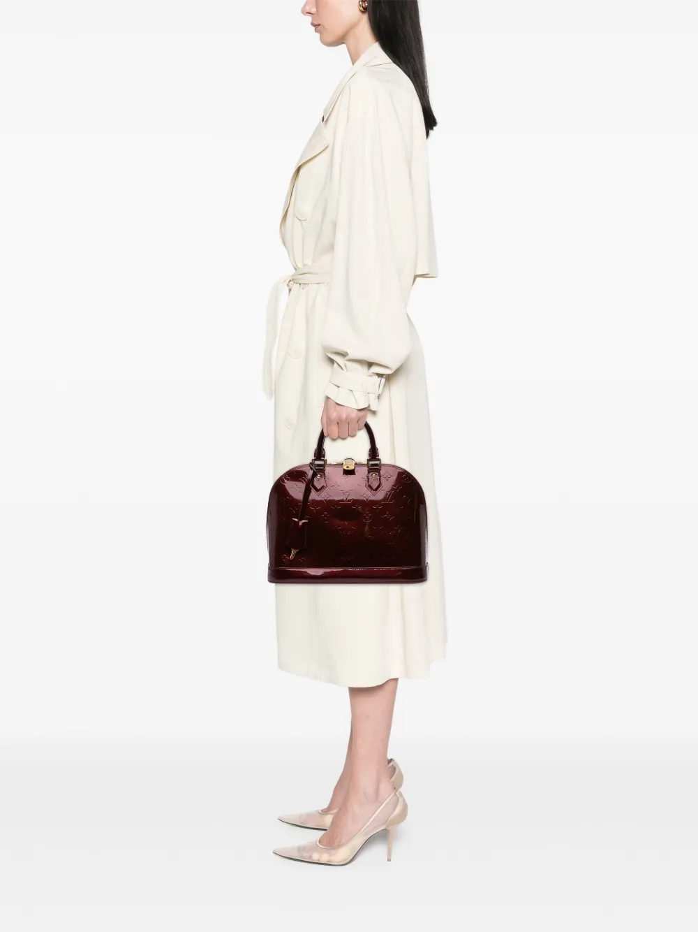 Louis Vuitton Pre-Owned 1998-2025 Monogram Vernis Alma PM handbag | Pre-Owned | Image 2