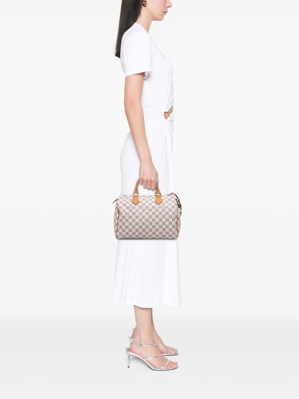 Louis Vuitton Pre-Owned 2010 Damier Azur Speedy 30 boston bag | Pre-Owned | Image 2