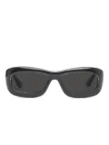 Port Tanger rectangle-frame sunglasses - Black