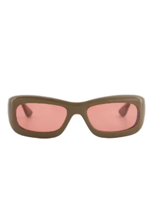 Saint Laurent Eyewear SL 534 スクエアフレーム サングラス | ピンク