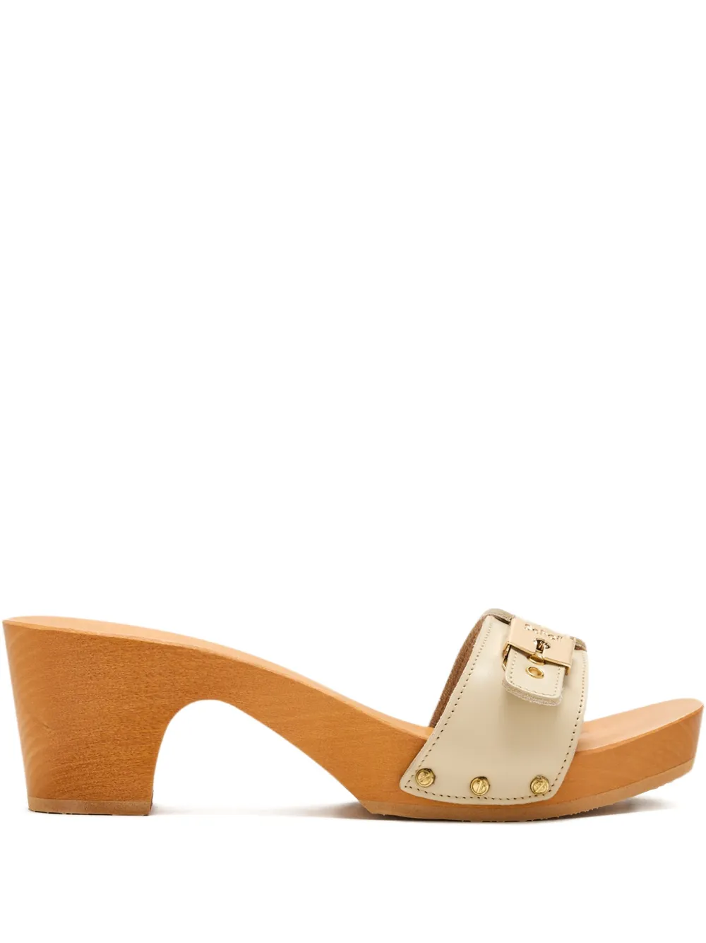 Scholl 65mm Pescura Cameron sandals White