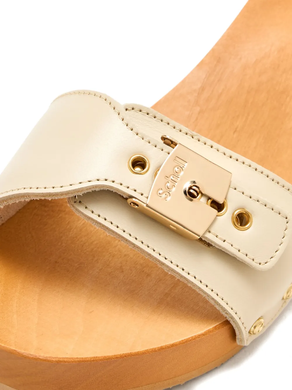 Scholl 65mm Pescura Cameron sandals White