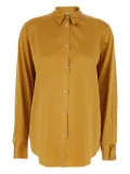 Forte Forte button-down silk shirt - Yellow