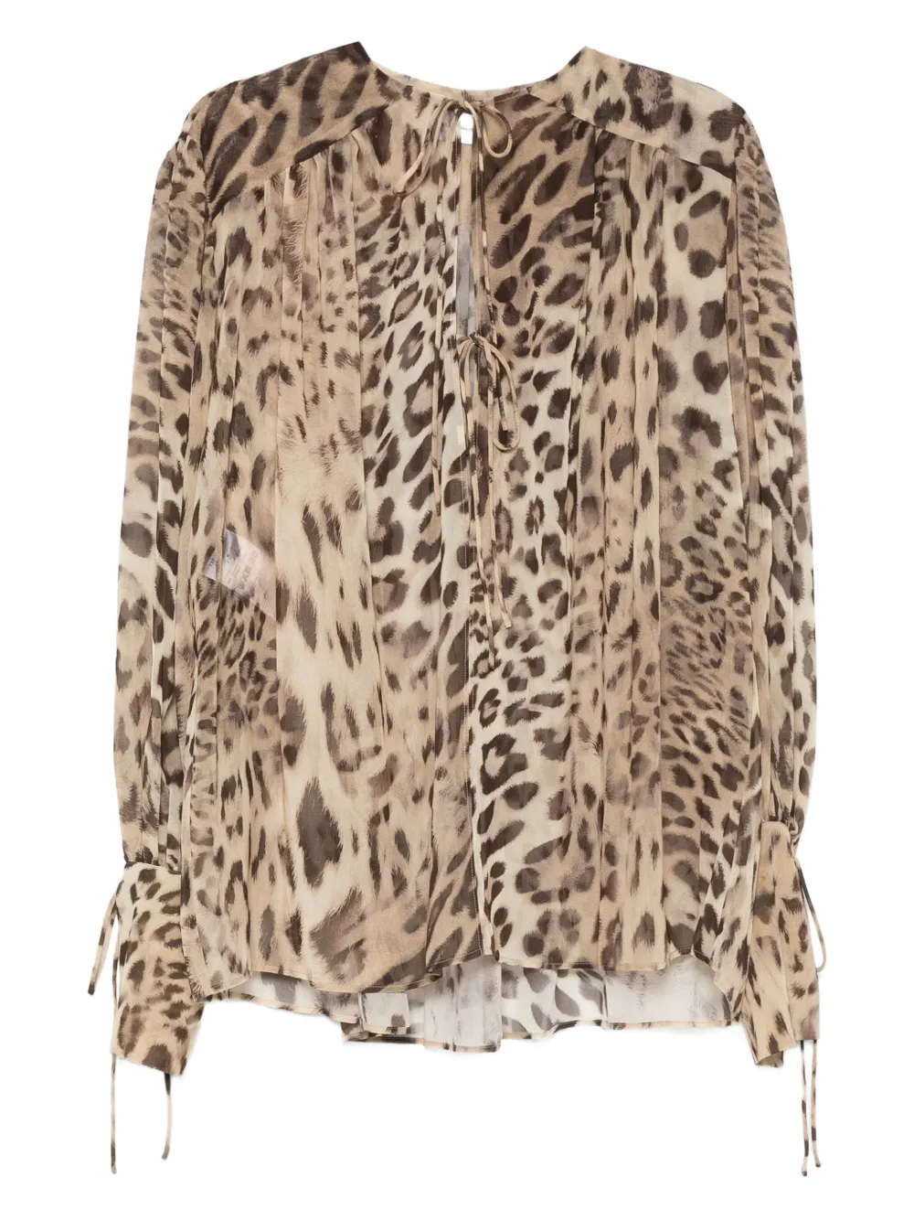 THE ANDAMANE leopard-print blouse | Neutrals | Image 1