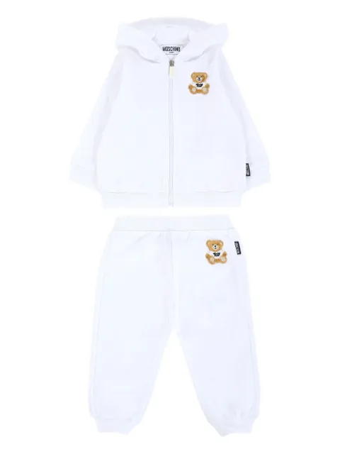 Moschino Kids embroidered tracksuit