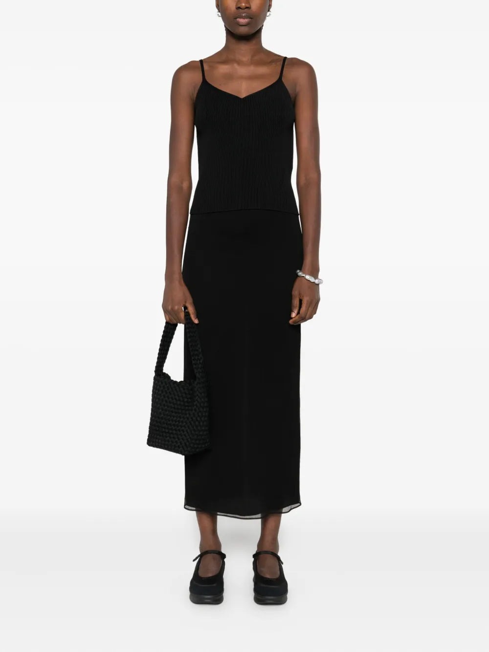 CFCL ribbed V-neck top | Vests & Tank Tops | Image 2