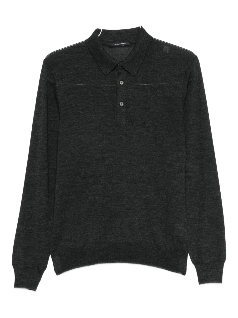 Tagliatore Palmer polo shirt | Black | Image 1